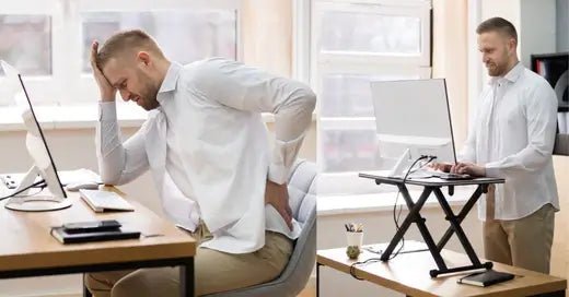 Benefits of Standing vs Sitting Desk - Purpleark
