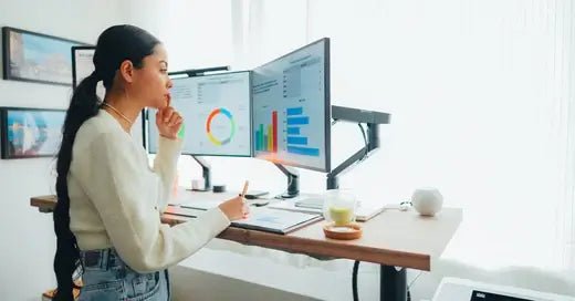 Benefits of using Monitor Arm in your Desktop - Purpleark