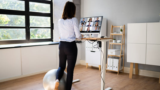 Creating a Healthy Work Environment with Desk with Adjustable Height - Purpleark