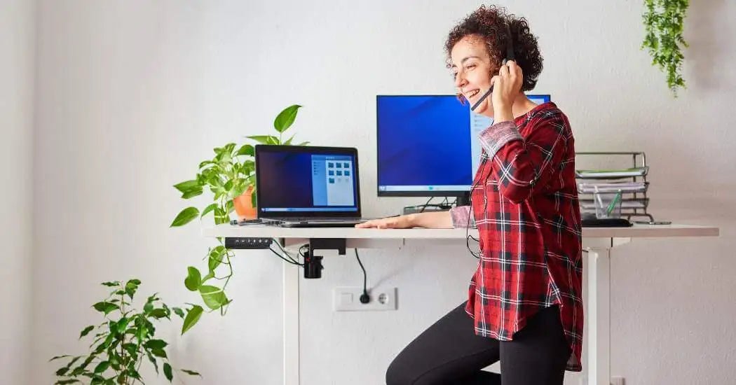 Electric Height-Adjustable Standing Desk