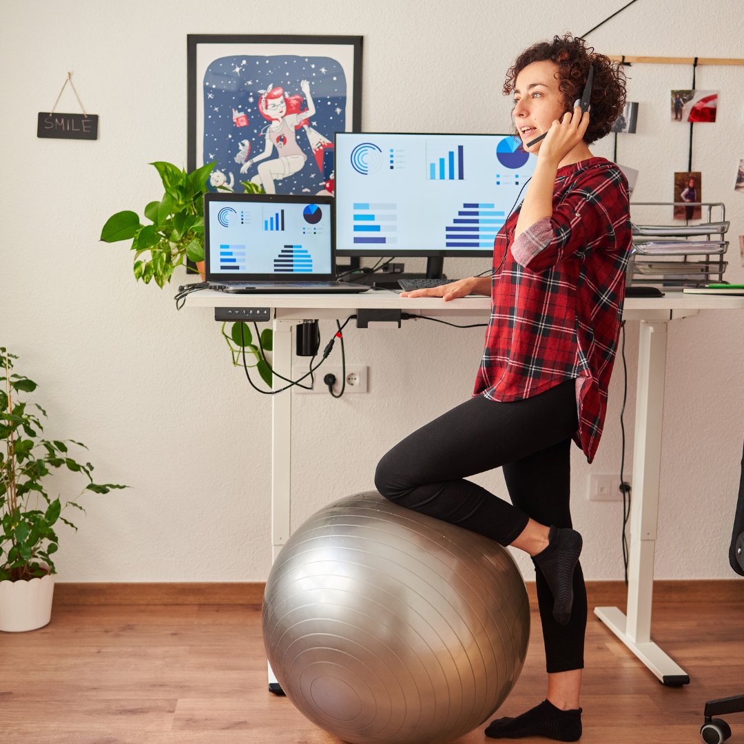 Electric Sit Stand Desk in India - Purpleark