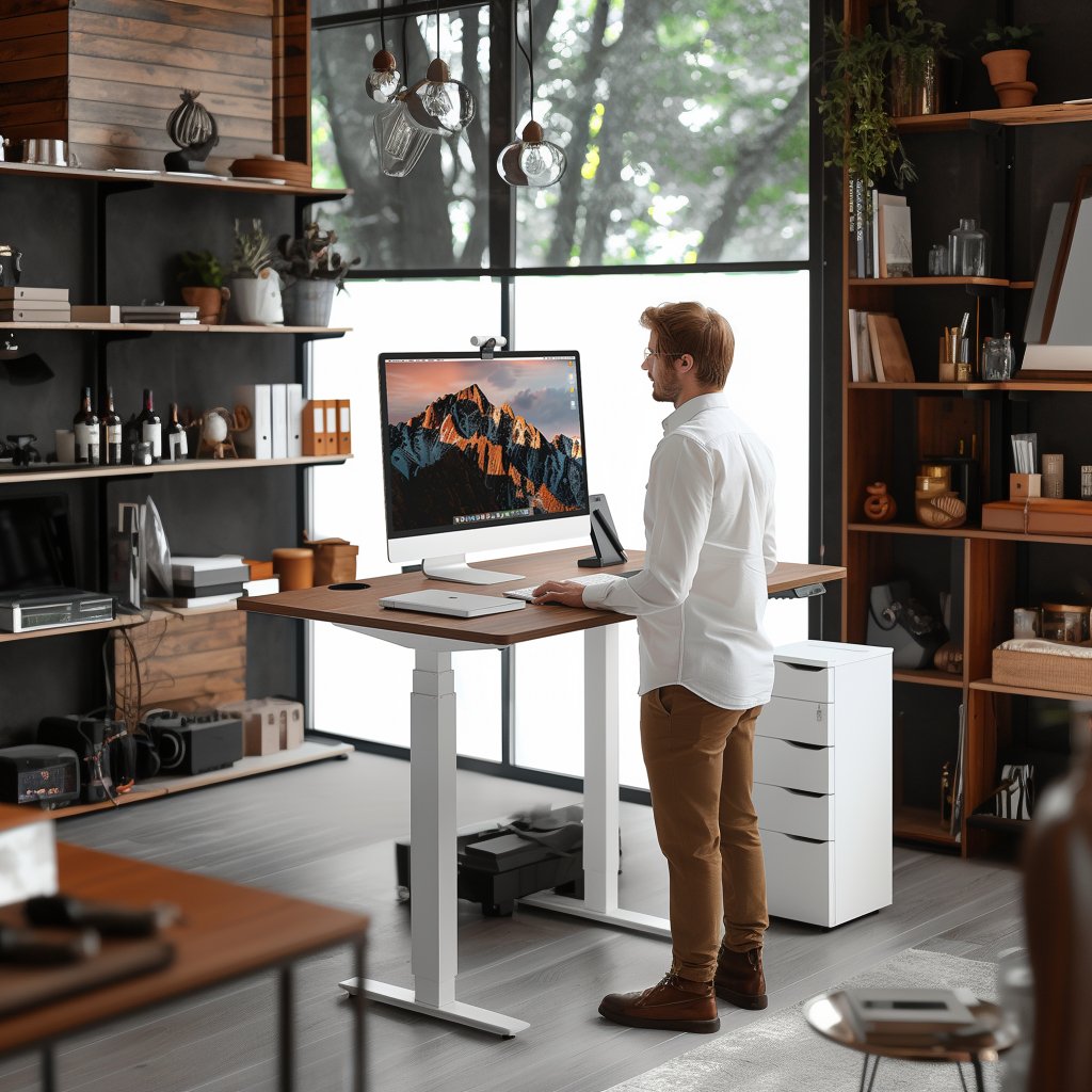Height Adjustable Tables: A Game Changer for Remote Workers – Purpleark