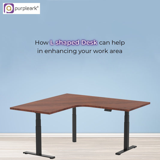 How L shaped Desk can help in enhancing your work area - Purpleark