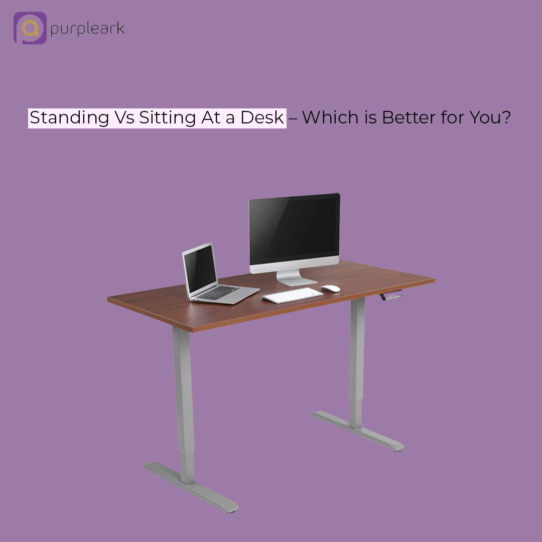Standing Vs Sitting At a Desk – Which is Better for You? - Purpleark