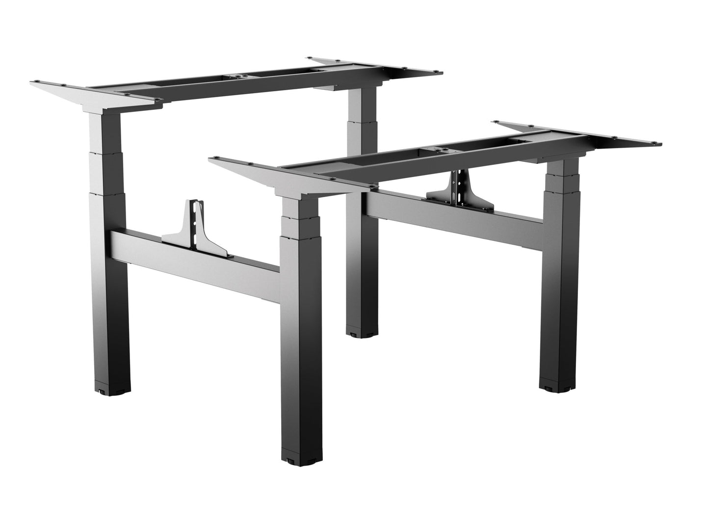 Electric Height Adjustable Table, Back to Back - Purpleark